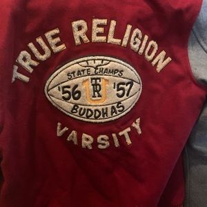 True religion varsity jacket